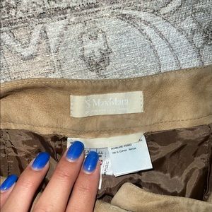 Vintage ‘S MaxMara suede pants